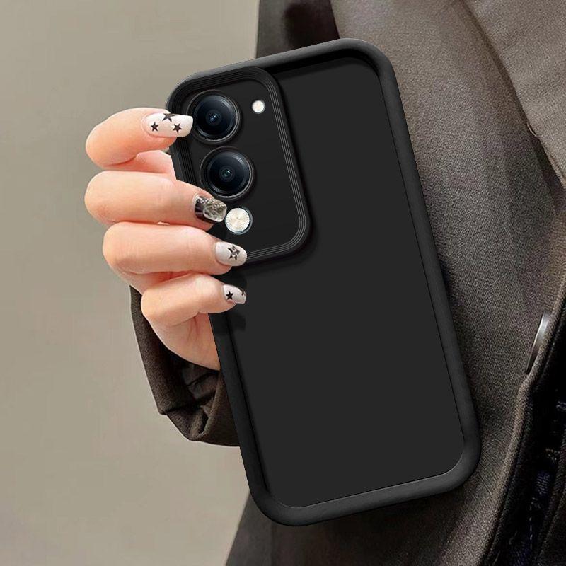 Для vivo Y04 Чехол VIVO Y04s Чехол для телефона vivo Y29t Y29S Y19S GT T4 Lite 5G Защита от падения Роскошный Конфетный Матовый Мягкий Чехол