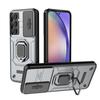 Для Samsung Galaxy A56 5G Чехол Противоударный Магнитный Держатель-Кольцо Бронированный Чехол Для Galaxy A56 A 56 Сдвижная Крышка для Защиты Камеры Объектива