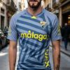 2026 Летняя выездная футболка Malaga CF Мужская футболка Повседневная Быстросохнущая Подходит для повседневной носки и тренировок Семейные детские футболки