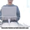 Портативный автомобильный столик-держатель для работы, учебы и еды, с регулируемой высотой 5 см, конструкция из АБС-пластика и алюминия