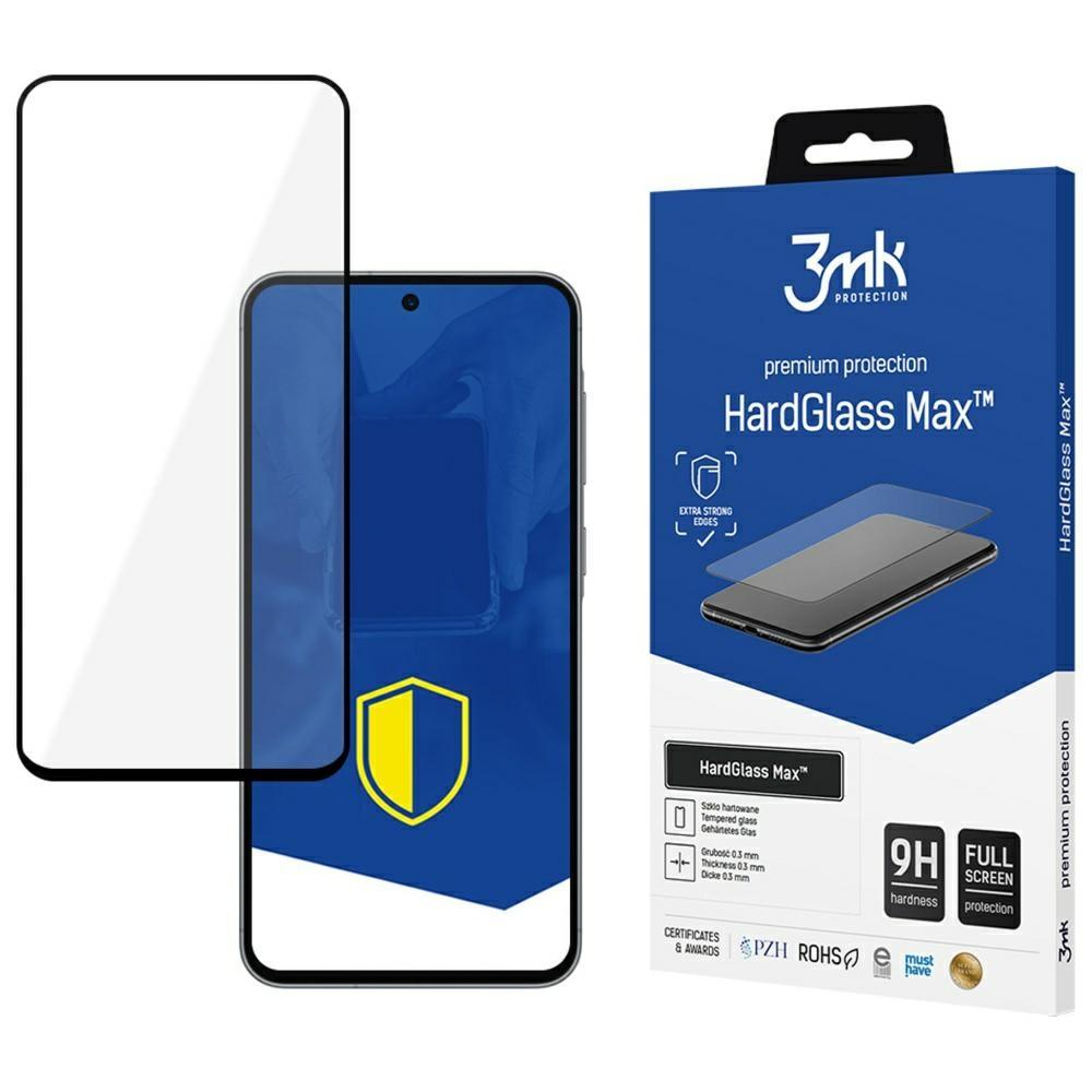 Szkło Hartowane Do Samsung Galaxy A36 3Mk Hardglass Max Czarne