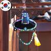 Korea Gat Kit/Make Your Own Traditional Mother of Pearl Keyring Craft Kit-Traditional Najeon Chilgi