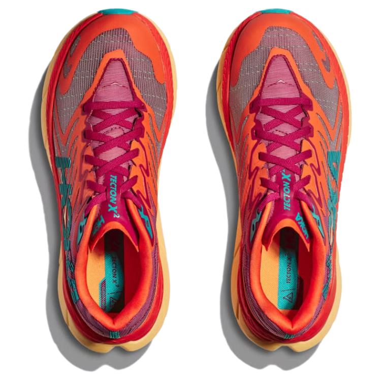 HOKA Tecton X 2 Cherries Jubilee Flame Женские кроссовки Красный 1134507-CJFM