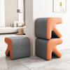 Стул в стиле легкой роскоши двойного назначения, нескольких цветов, стулья, пуф для прихожей, мебель для гостиной как для взрослых, так и для детей