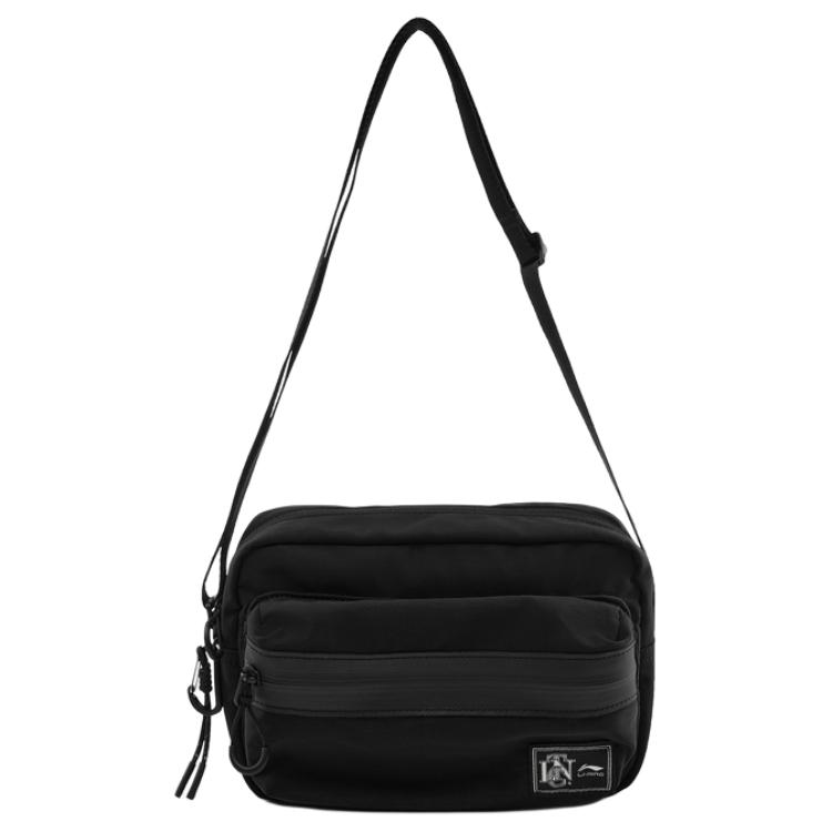 New LiNing Sports Life Collection Polyamide Shoulder Bag, Crossbody Bag Regular Unisex Black ABDV227-1