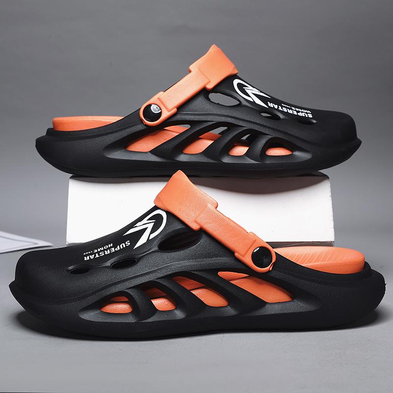 Men's Sandals Summer Outdoor Thick Bottom Mans EVA Slipper Designed Sandal for Men Soft Personality Casual Beach Explosive Style