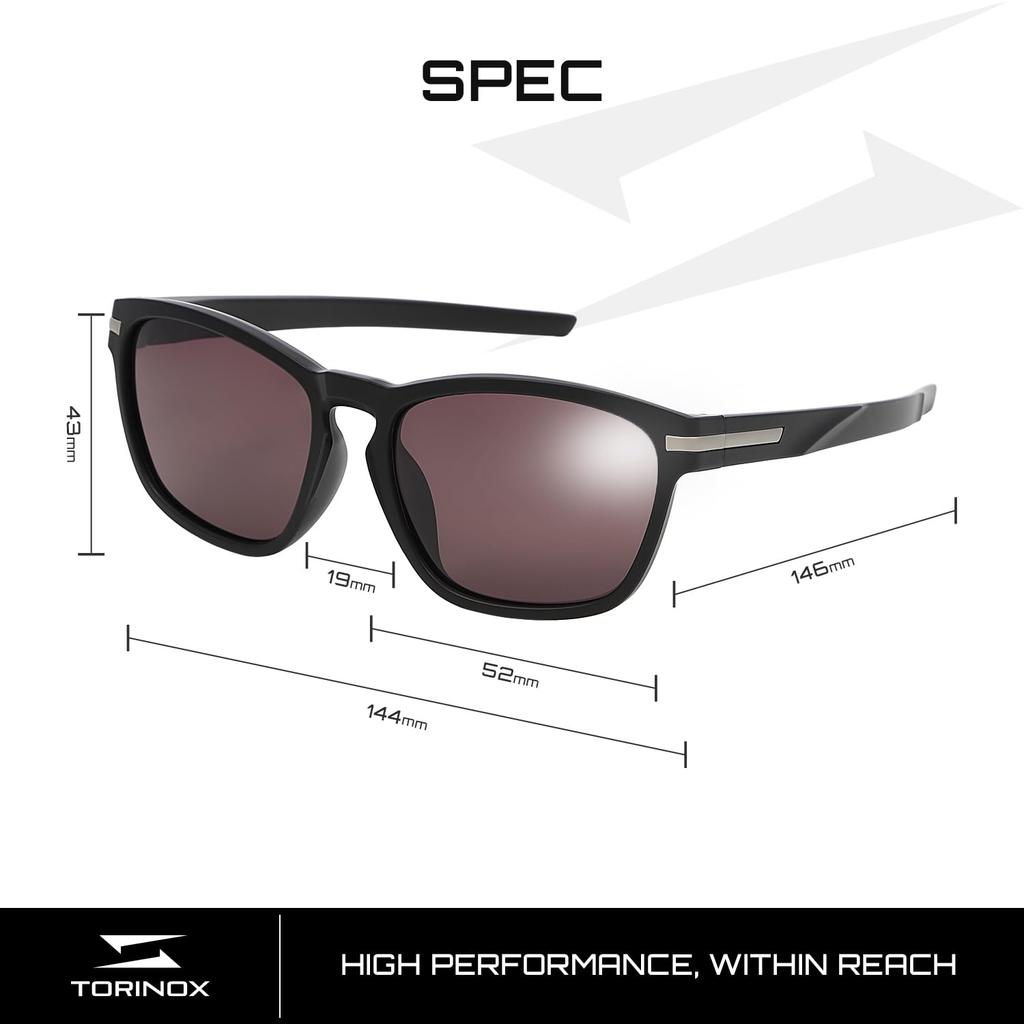 TORINOX ARQ Golf Sunglasses in (PERFORMANCE MODEL) Black/Pink