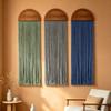 Boho Cotton Tassel Wall Hanging Tapestry Entryway Hallway Living Room Decor