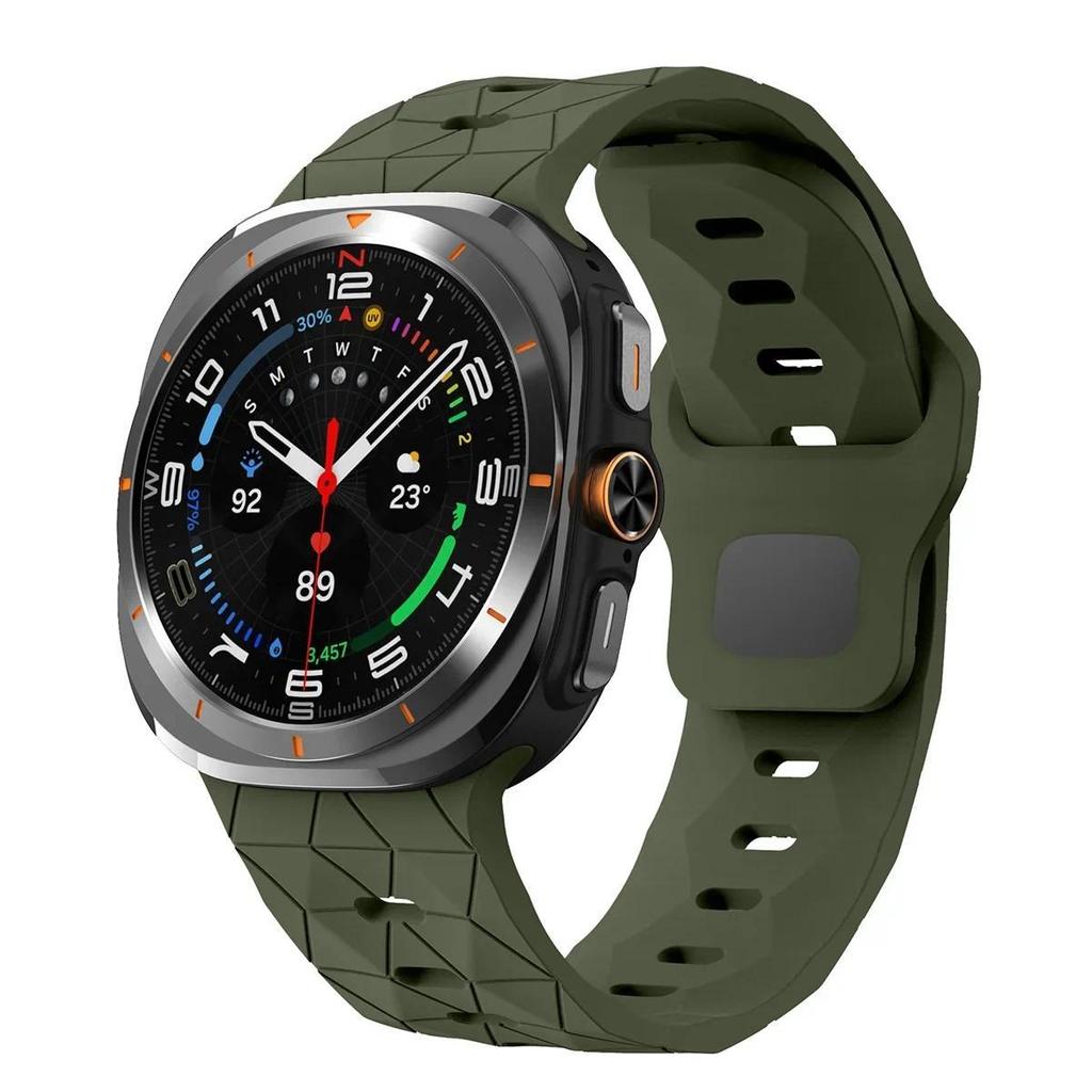Спортивный силиконовый ремешок для Samsung Galaxy Watch 7 Ultra 47мм 7 6 5 4 40/44мм Браслет для Watch 6 4Classic 43/47мм 5Pro 45мм Ремешок