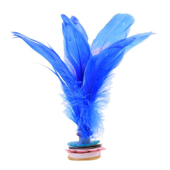 Kick Shuttlecock Stable Base Bright Color Improve Hand-eye Coordination Fluffy Primary Secondary School