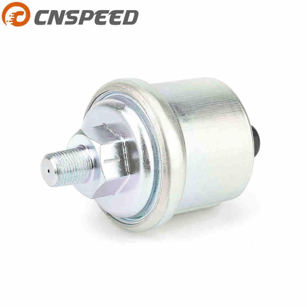 Датчик давления масла CNSPEED Замена для любого цифрового широкополосного датчика давления масла 12В 1/8 NPT YC100655