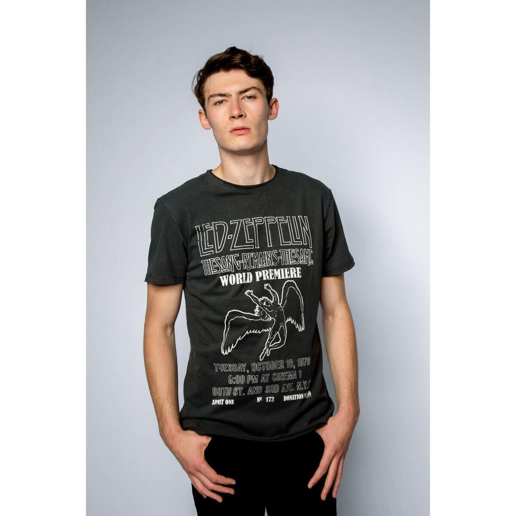 Amplified Unisex Adult The Song Remains The Same Led Zeppelin T-Shirt