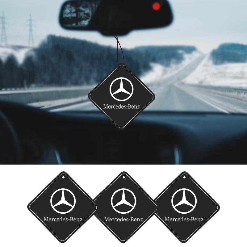 OZQU2 Car Lnterior Perfume Pendant Air Freshener Perfume Tablets For Mercedes Benz GLC W126 W140 W168 W169 W177 W221 W213 W206 W205