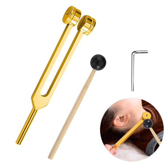 Tuning Fork 64/128HZ for Healing Relaxation Chakra Activation Massage Acupressure Sound Therapy Gift for Yoga Teachers Music Lovers