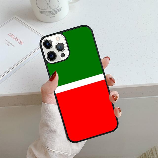 Чехол для телефона с флагом Татарстана Для iPhone 17 Air 14 15 16 13 12 Max Чехол Для Apple 14 15 16 11 Pro Max 6S Plus Coque