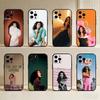 Чехол для телефона SINGER O-Olivia D-Dean Для iPhone17,16,15,14,13,12 Plus,Max Мягкий Силиконовый Черный Чехол