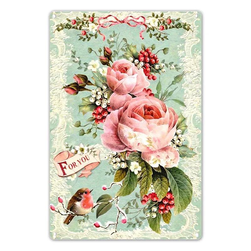 Садоводство Винтажный Металлический Знак, Забавные Растения Ретро Знак для Сада, Уличный Декор Стены, Знак Дома Милый Дом