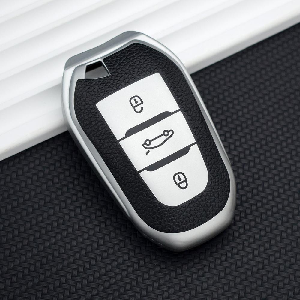 Чехол для дистанционного ключа из ТПУ кожи для Peugeot 2008 3008 4008 5008 308 408 508 Citroen C1 C2 C4 C6 C3-XR Picasso Grand DS3 DS5
