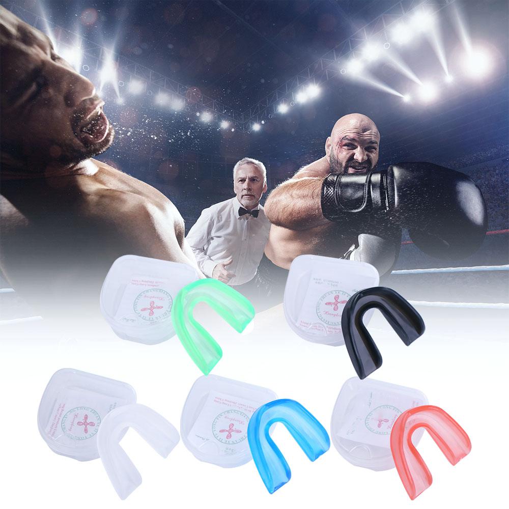 Sport Mouth Guard EVA Teeth Protector Kids Adults Mouthguard Tooth Brace Protection Basketball Rugby Boxing Karate 3