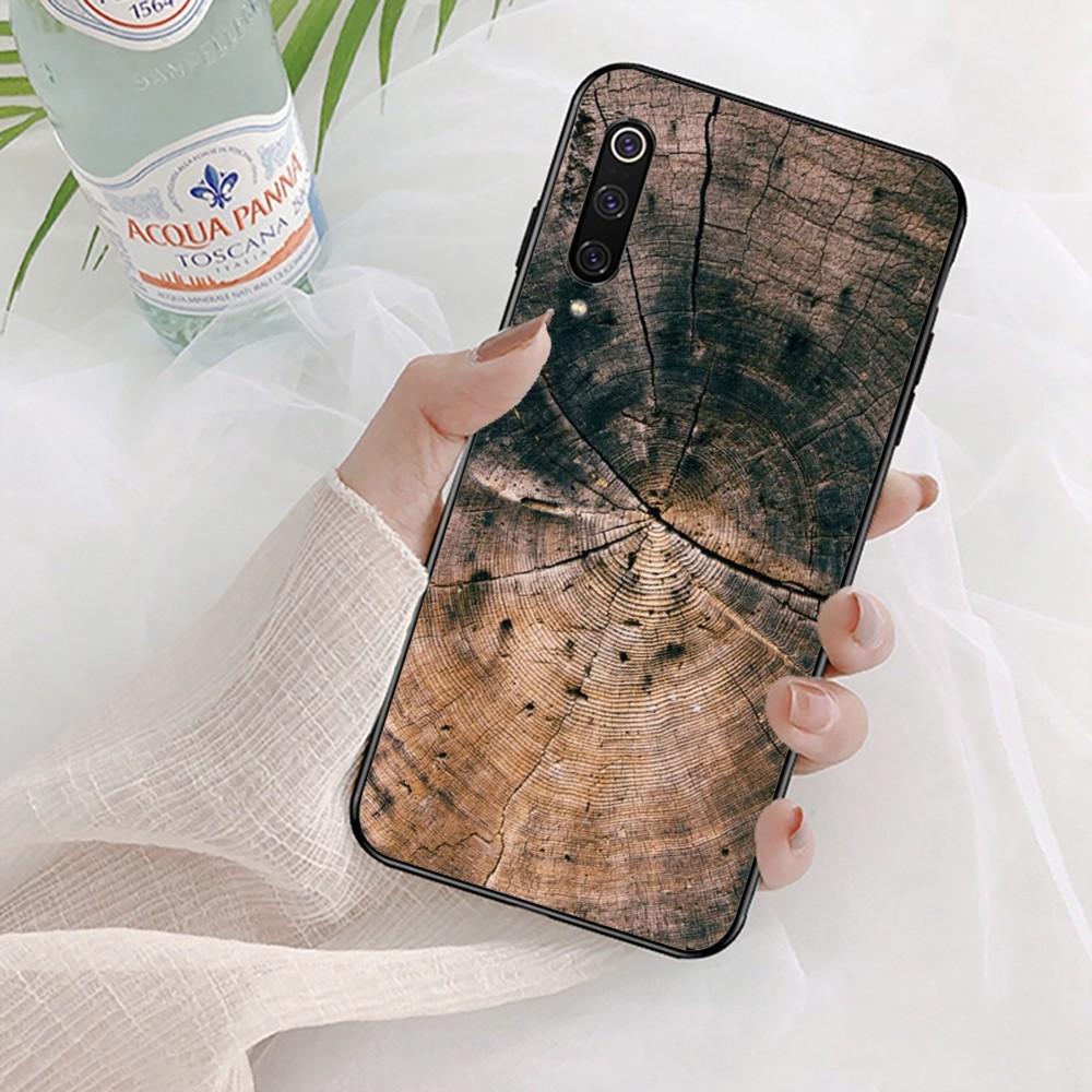 Чехол для телефона под дерево для Xiaomi Mi 5X 8 9 10 11 12 lite pro 10T PocoX3pro PocoM3 Note 10 pro lite