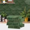 3D Mosaic Wall Decals 8PCS Faux Brick Stickers Waterproof Adhesive Decals Moisture-proof Easy Self Tiles Peel And Stick Tile Stickers for