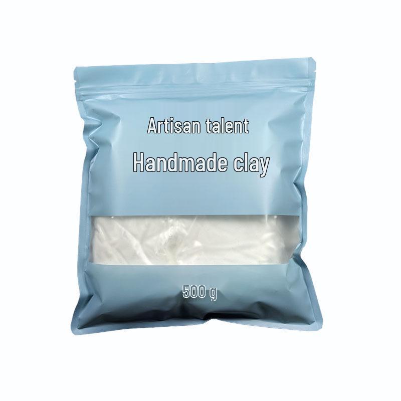 Craftsman Talent 12-Color Non-Toxic Super Light Clay (500g) - Safe, Handmade Rubber Clay