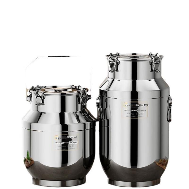 Герметичное Storage Bucket из нержавеющей стали большой емкости