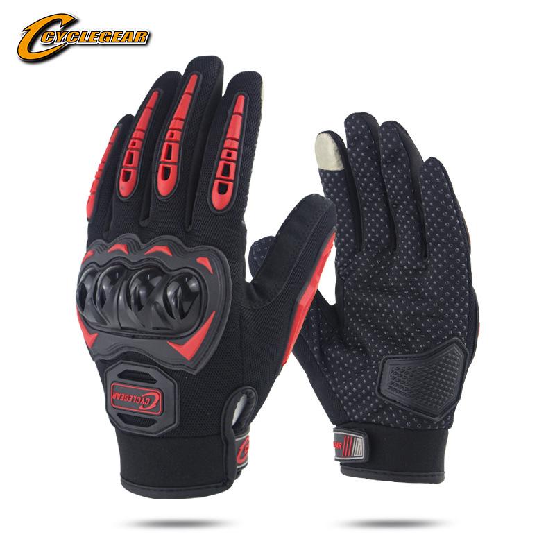 Touchscreen Full-Finger Motorcycle Racing Gloves CG666 for Off-Road Riding