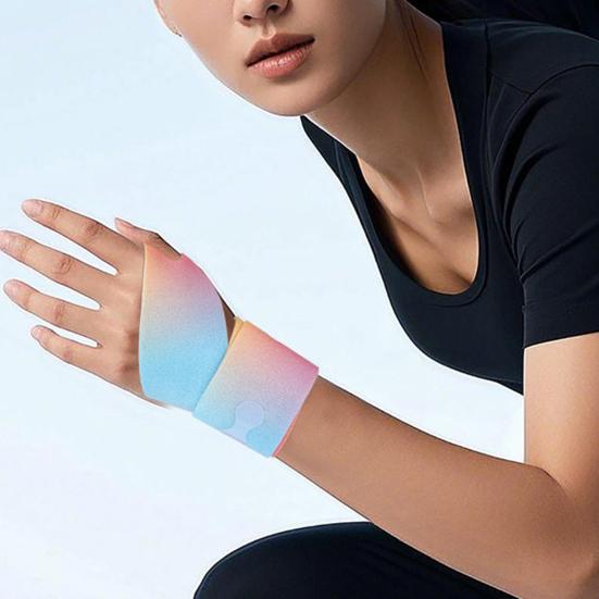 Бандаж на запястье, регулируемая поддержка запястья для облегчения боли в запястном канале, спортивная пенная лента, фиксатор голеностопа для бега, баскетбола, тренировок, фитнеса