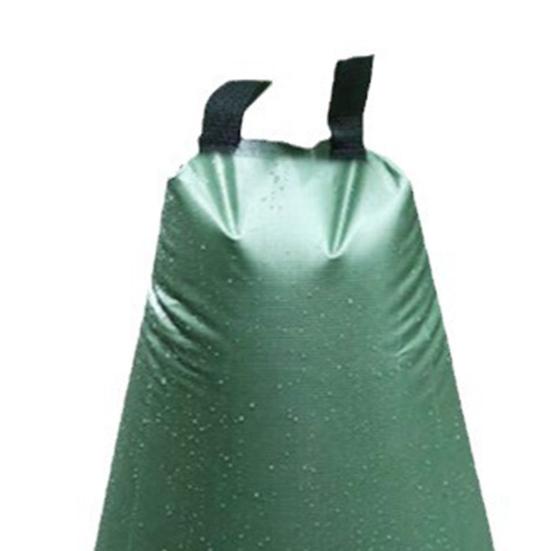 Мешок для полива деревьев, 20 галлонов, многоразовый мешок для капельного орошения с застежкой-молнией, медленно высвобождение воды, мешки для полива деревьев, глубокое нацеливание на корни