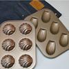 Форма для бананового кекса Антипригарный противень Форма для кекса-ракушки Хлебопекарная форма