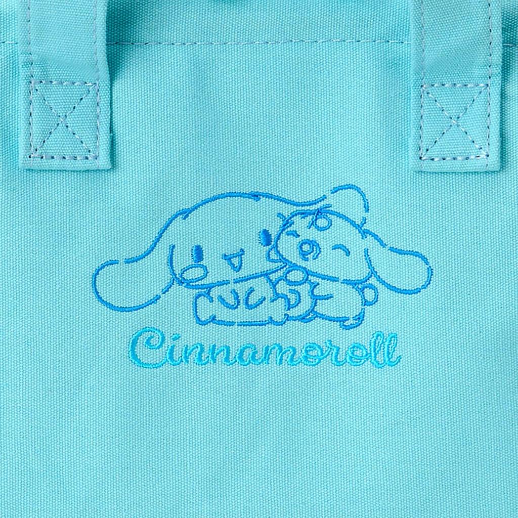 Sanrio Изолированная сумка для ланча с проволочным каркасом Cinnamoroll, ланч-бокс с боковыми вставками, сумка-тоут для ланча 298409