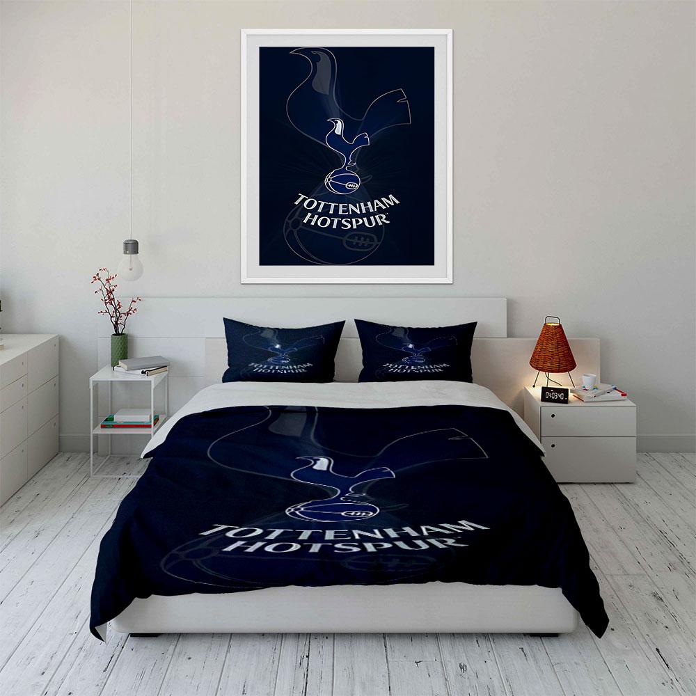 Cockerel, football, Tottenham Hotspur. Bedding sets Duvet cover sets Duvet covers Pillowcases(1 * Duvet Cover 2 * Pillowcases without duvet insert)