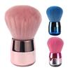 Nail Art Dusting Brush with Handle Nail Art Dust Powder Remover Cleaner Kabuki Brush Multi-purpose Loose Power Foundations Blush Makeup Brush