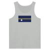 Débardeur - Drapeau de Nauru - Gris - 100% хлопок - Coupe ajustée - Mixte
