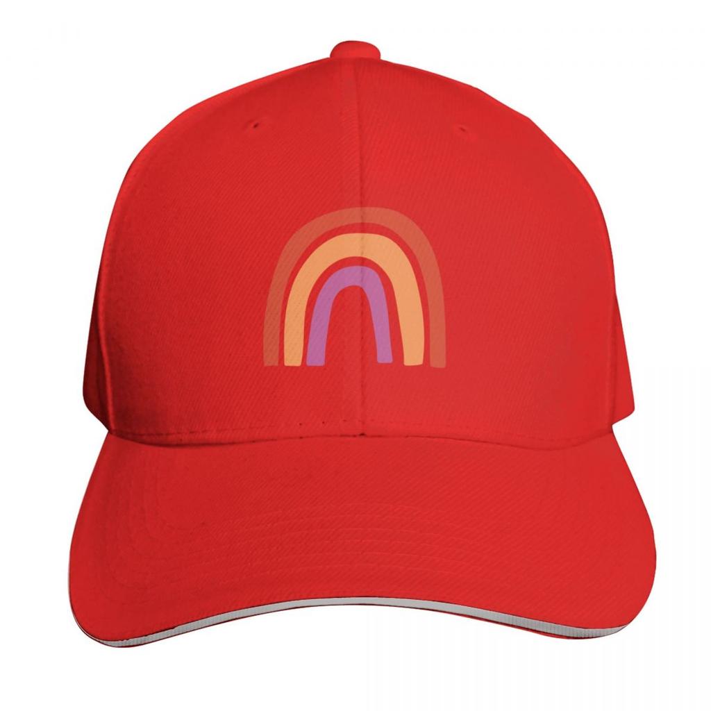 WLW Rainbow Baseball Cap Visor Anime Snap Back Hat New In Hat Womens Beach Unisexs
