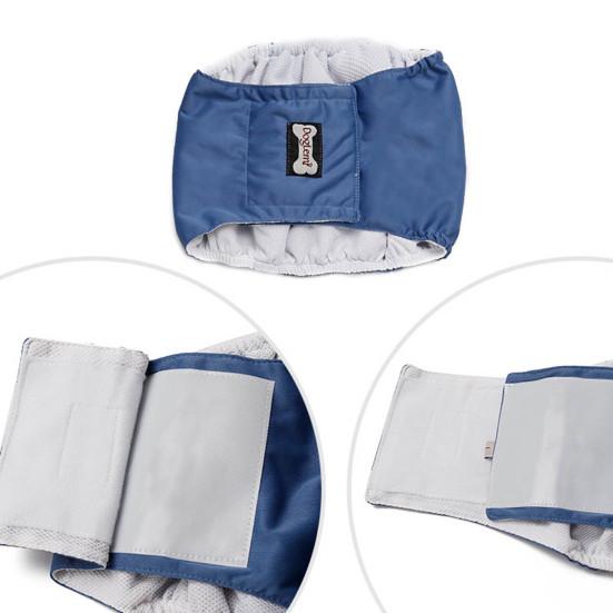 Подгузники для домашних животных, водопоглощающие дышащие дышащие трусики для собак мужского пола для четырех человек