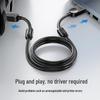 Shanze USB 2.0 Позолоченный Плетеный Кабель для Принтера