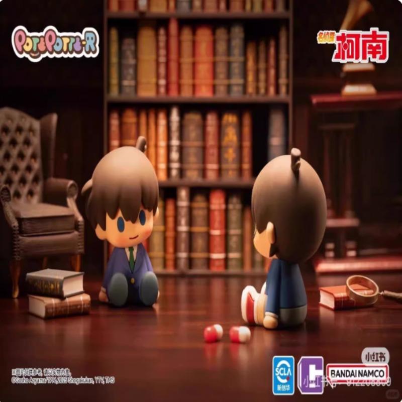 Original Detective Conan Series Blind Box PVC Anime Character Model Collection Desktop Decoration Holiday Toys Gifts