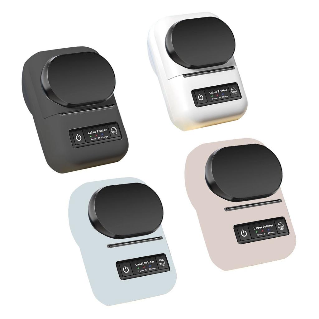 Термопринтер этикеток, портативный, компактный, многофункциональный, с прозрачной печатью, термоэтикетка, машина для изготовления этикеток