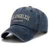 Unisex Washed Cotton Vintage Cap Letter Embroidery Baseball Cap Men And Women Outdoor Sports Hats