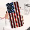 Americans Flag Great Phone Case For Samsung Ultra,FE,A30,71,51,S9,10,20,Lite, S22,23,21,PIus,Transparent, Silicone