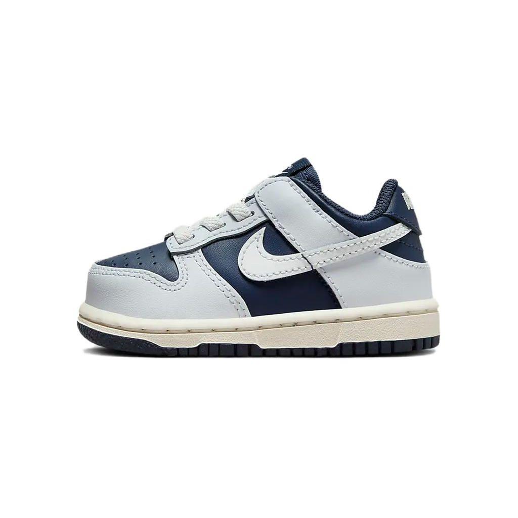 Nike Dunk Low TD Football Grey Midnight Navy Baby Sneakers Blue Summit-White FB9107-002