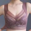 Plus Size Bra Top Women Seamless Wireless Bras Sexy Lace Bralettes Comfortable Sleeping Underwear Ladies Brassiere L-6L