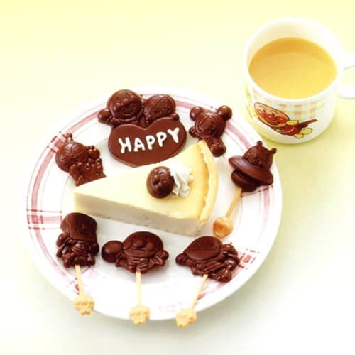 Torune Anpanman Chocolate Cutter, Made In Japan, Handmade with Picks, 2388160