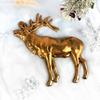 3D Animal Resin Mold Epoxy Resin Mold with Realistic Elk Shapes Fine Carved Silicone Mold for Wall Desktop Décoration
