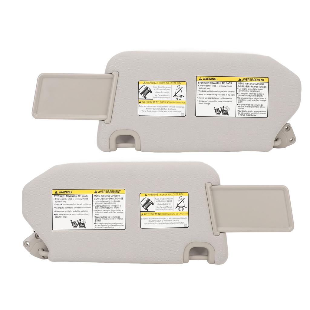 Front Sun Visor Sturdy Long Lifespan Gray Sun Visor Replacement for QX60 2013‑2018 Left Hand Drive