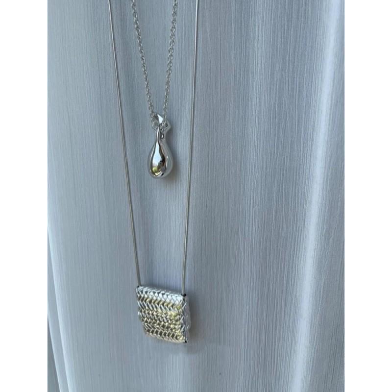 Habl Blogger Style Water Purifier Pendant Necklace - Women's Unique Layered Accessory Sweater Chain