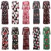 Fashion Women's Long Sleeve Christmas Dress Long Skirt Clothing With Premium Quality Material