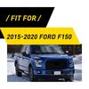 Fit 2015- Ford F150 Rear Air Vent Outlet Frame Panel Carbon Fiber Inner Trim